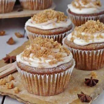 Coffee Cake Crumble Muffin